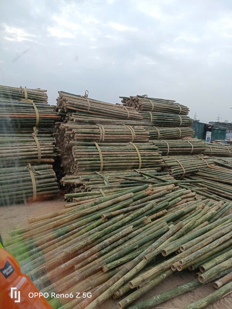 Cọc tre công trình